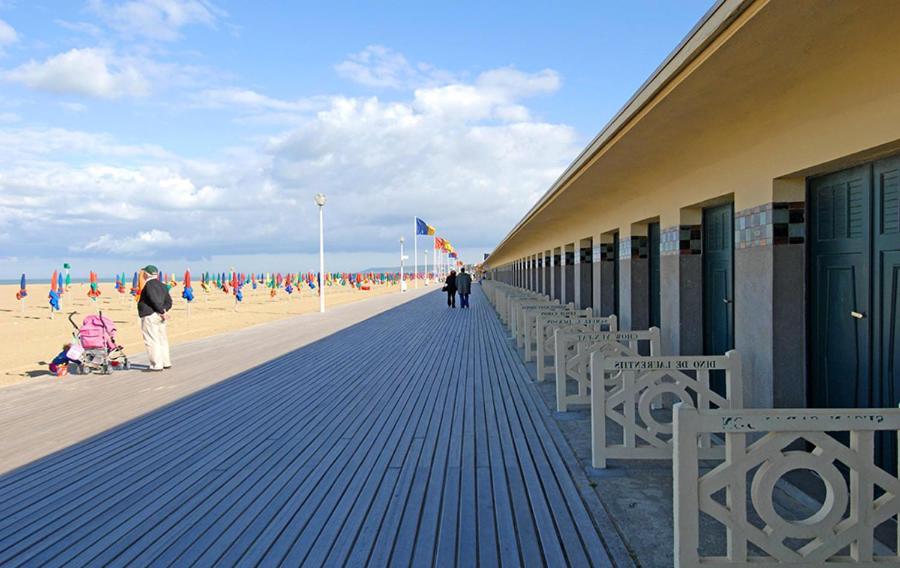 "Magnifique 2 Pieces Deauville" Piscine Et Jardin Екстер'єр фото